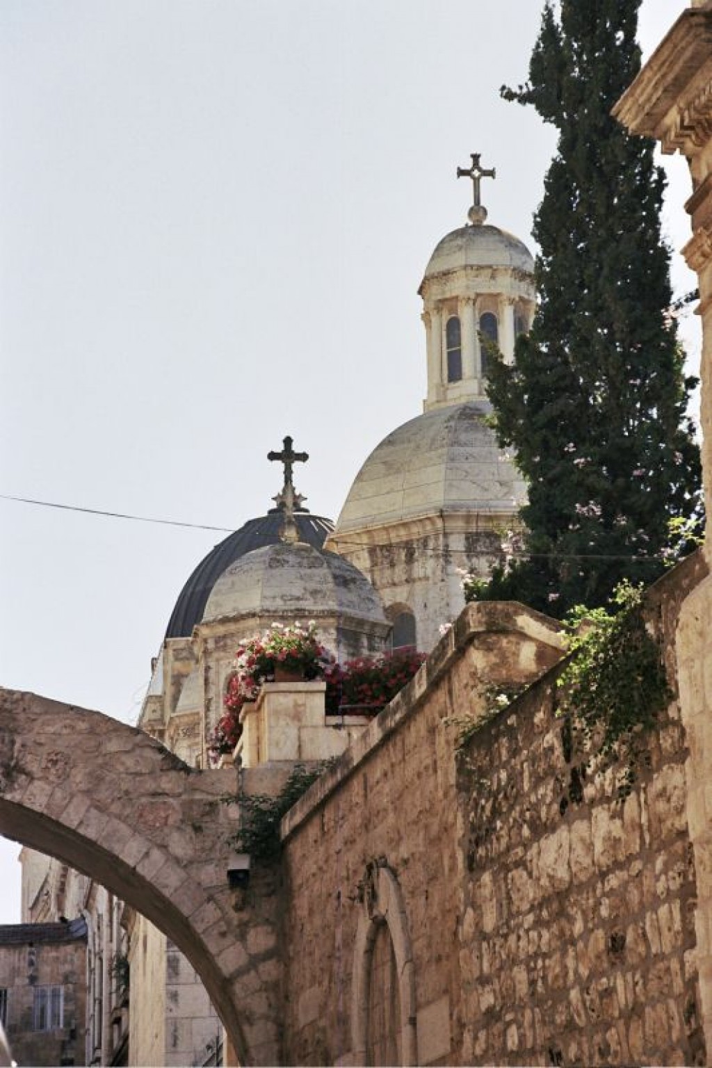 View from Via Dolorosa towards the Home Ecce Convent